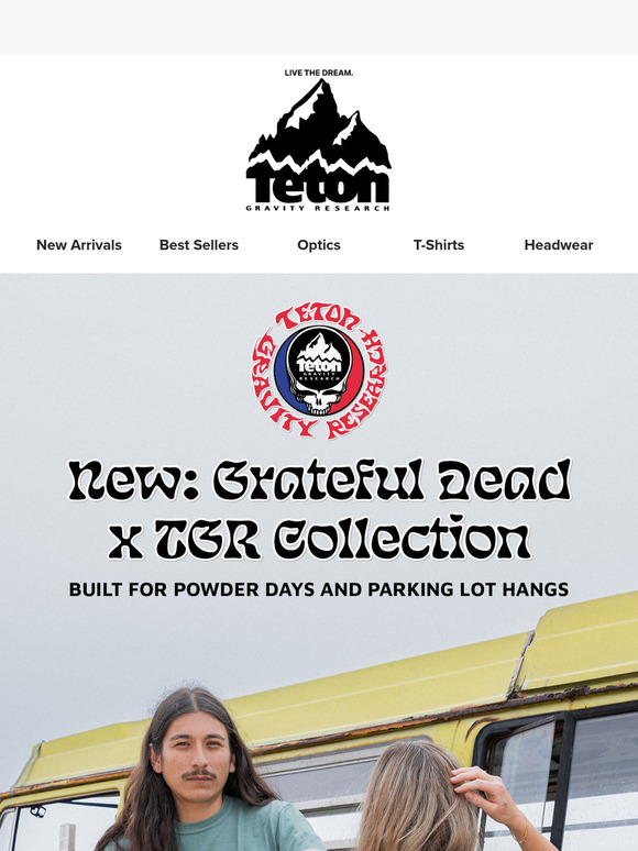 Hey Rider, The Grateful Dead x TGR Collection is Here
