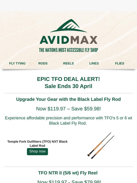 TFO Black Label & NTR Savings is LIVE!
