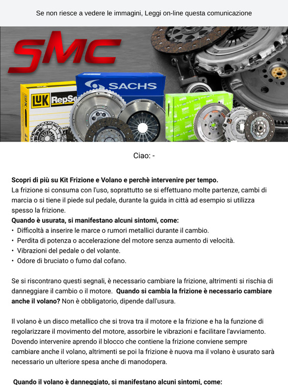 🚘 Kit Frizione e volano da cambiare? Non rimandare, risparmia fino al -32%