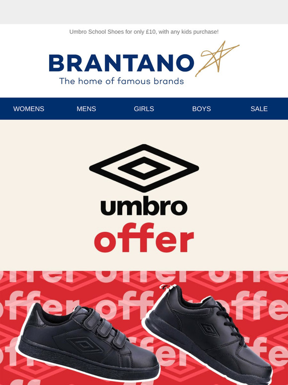 Umbro School Shoes for only £10 👟