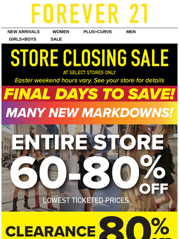 🐇 Hop to It—Many New Reductions Our Store Closing Sale!!
