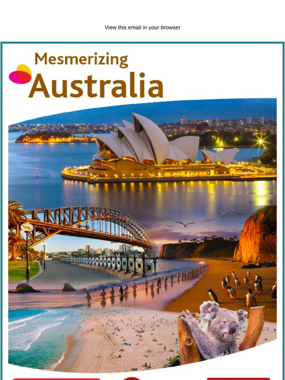 EXPLORE AUSTRALIA IN 9 UNFORGETTABLE DAYS!