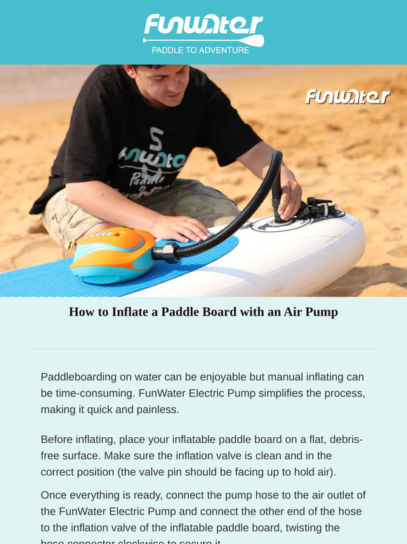 ⚡Quick & Easy Paddle Board Inflation Guide