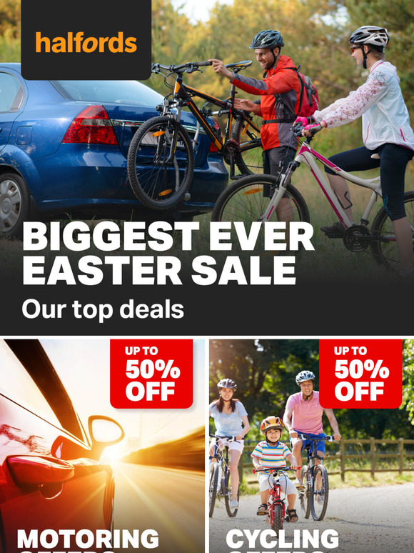 🐣 Bank Holiday loading… Up to 50% off!