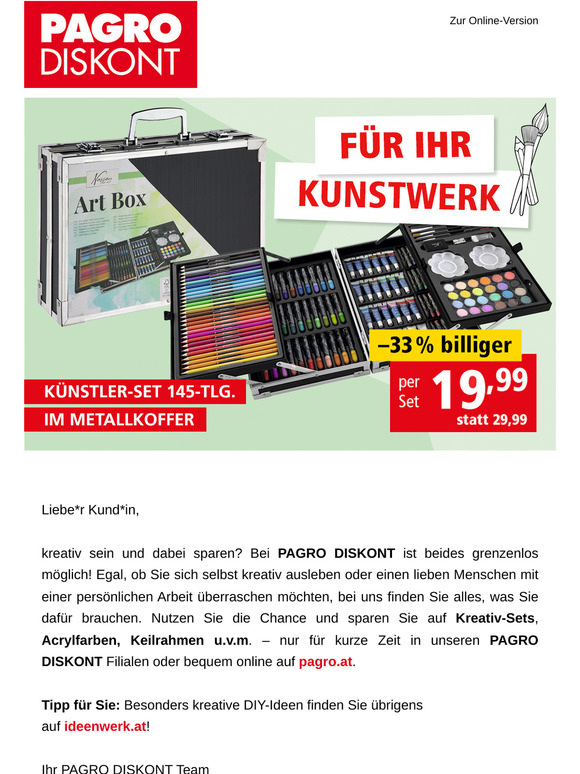 Werden Sie kreativ und sparen Sie dabei! 🎨🖌️🖼️