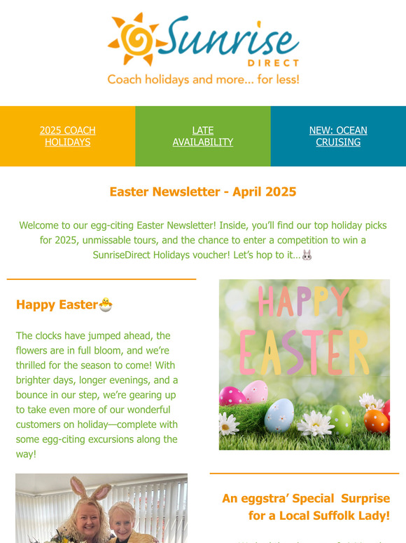 Easter Newsletter