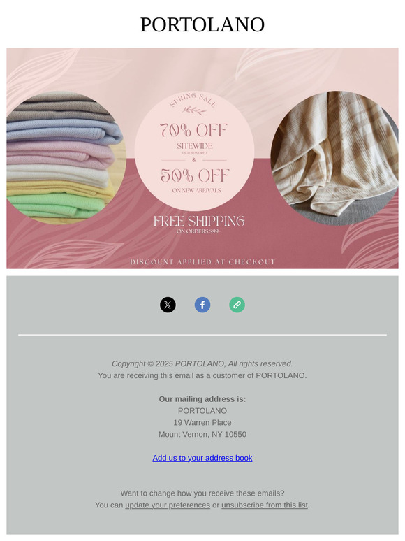 SPRING SALE IS HERE up to 70% OFF