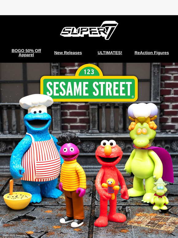 New Friends Have Joined the Sesame Street ReAction Line!