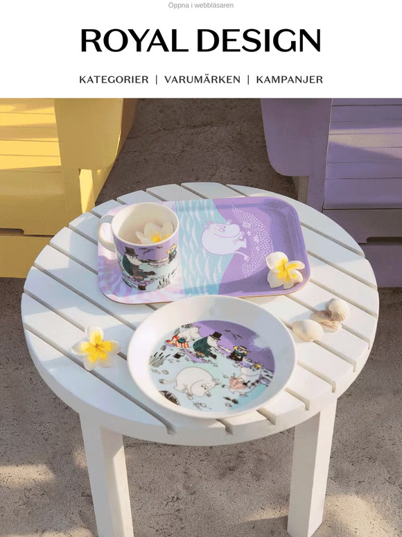 Förköp Mumins sommarkollektion Beach Day idag ☀️🏖️