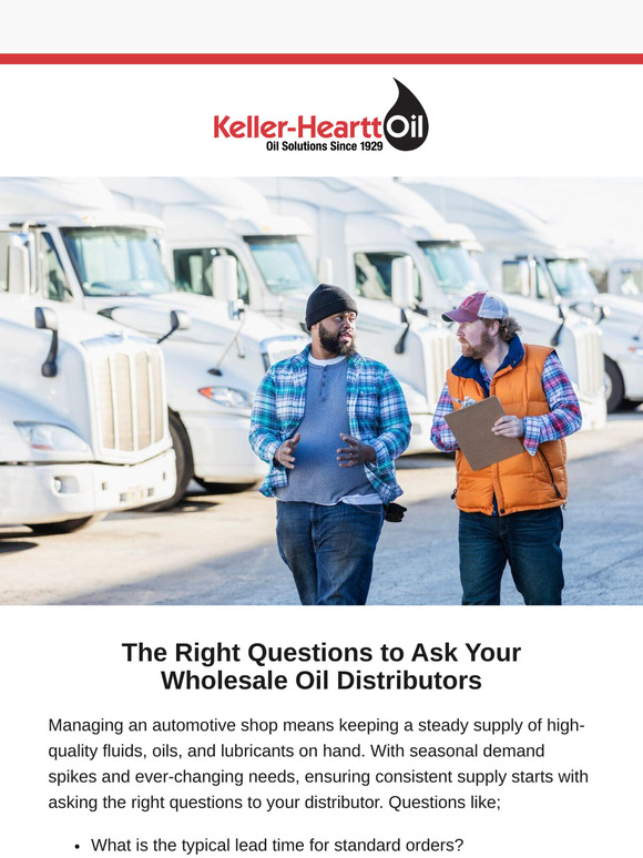 The Right Questions to Ask Your Wholesale Oil Distributors
