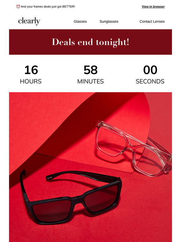 Members Exclusive ends TONIGHT
