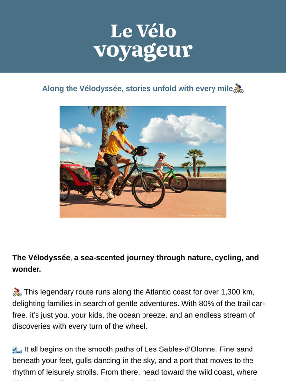 Along the Vélodyssée, stories unfold with every mile