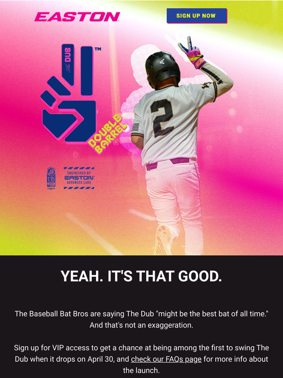Get on the VIP LIst for The Dub USSSA