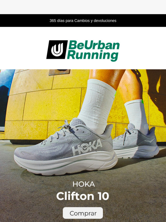 Las nuevas Hoka Clifton 10 ya están en Be Urban Running