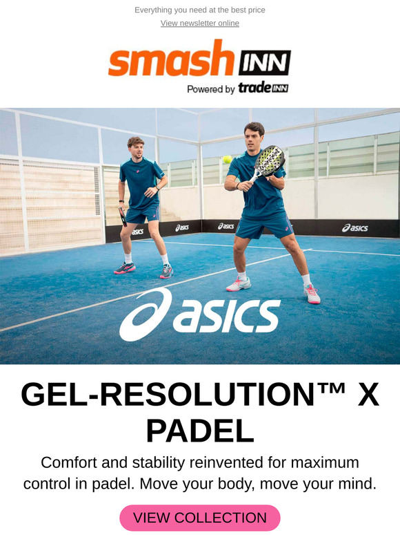 ASICS GEL-RESOLUTION™ X PADEL: total control 🎾