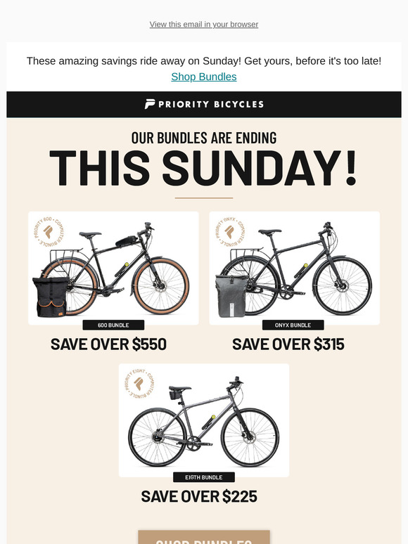 🚨 Last Chance: Our Bundle Are Riding Off Soon!