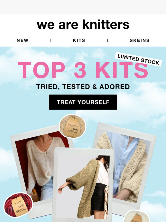 Knitters’ Choice: 3 Favorite Kits You Can’t Miss! 🎯
