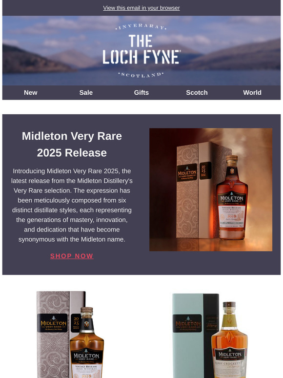 Just In: Midleton Very Rare 2025 Release
