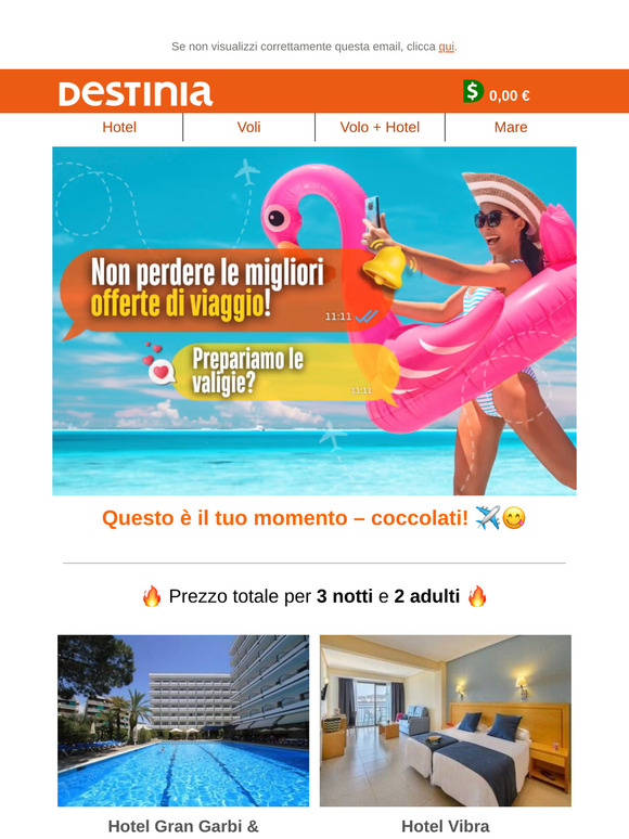 Sole, spiaggia e offerte – è il momento della tua vacanza da sogno!