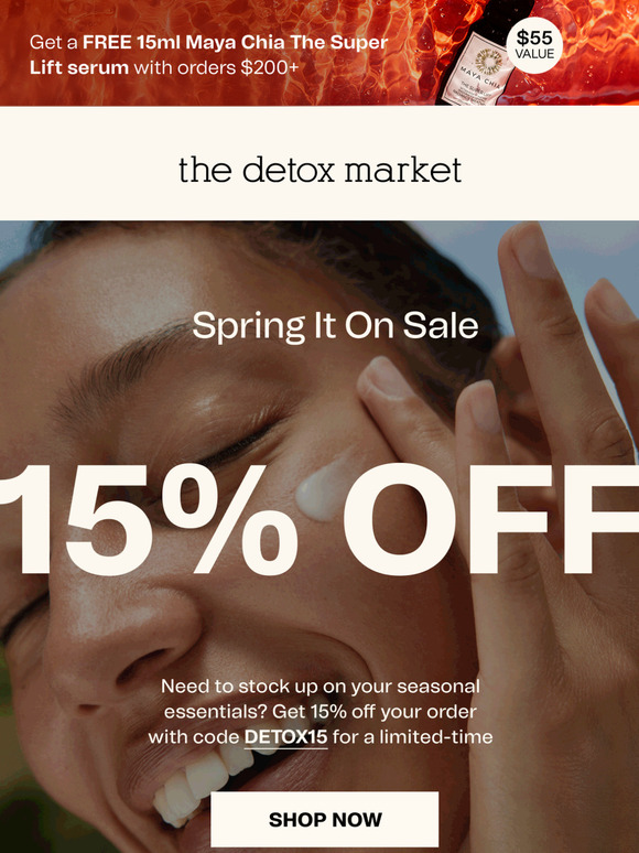 HOP TO IT! 15% Off Starts NOW 🐰