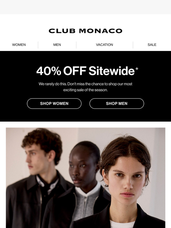 Circling back on new arrivals.
