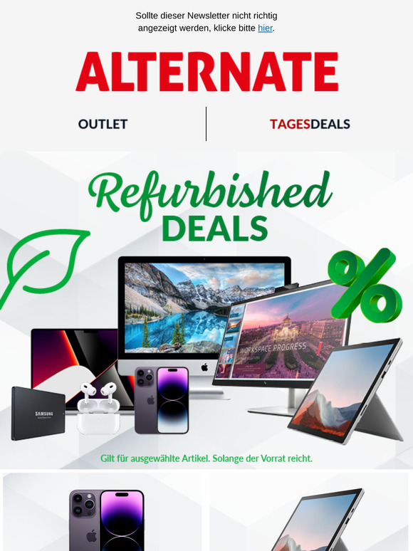 📱✨ Refurbished & reduziert: Jetzt echte Schnäppchen sichern! ♻️