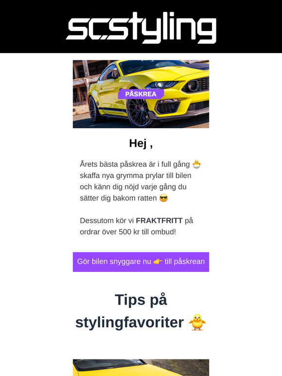 💛 Ge bilen lite kärlek i påsk