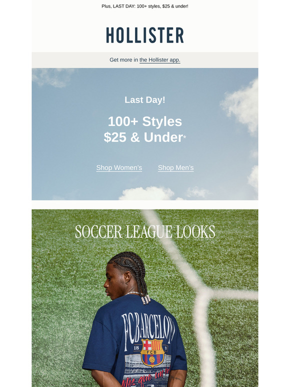 New soccer league looks.