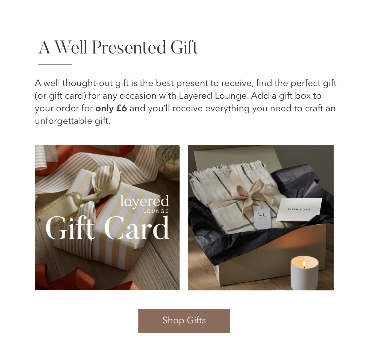 A Well Presented Gift