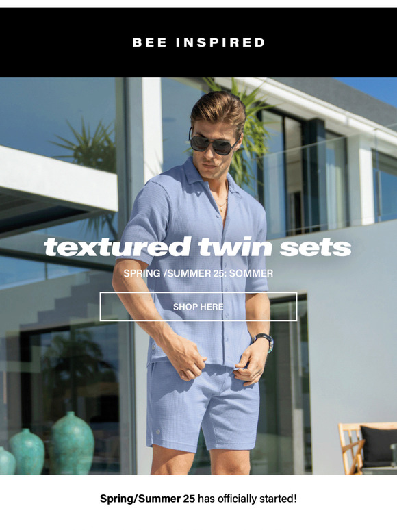 SS25: Textured Twin Sets ☀️