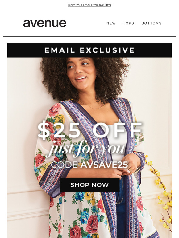 Ends Soon: $25 off Just for You