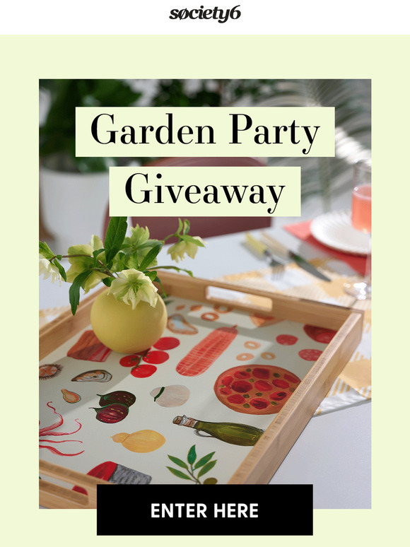 Win the Garden Party Giveaway!