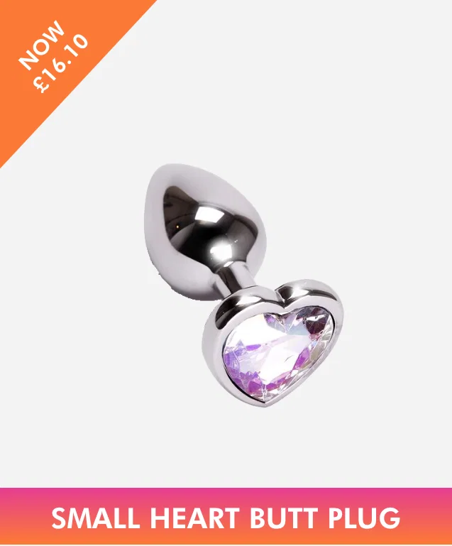 Small Heart Metal Butt Plug