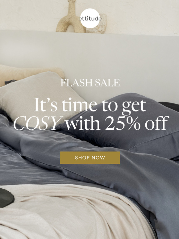 25% OFF Flash Sale 💌