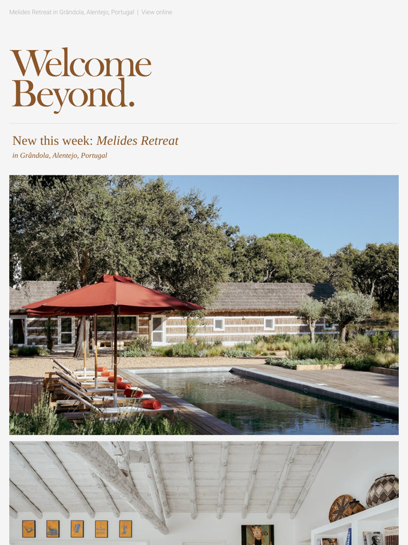 New this week: Melides Retreat