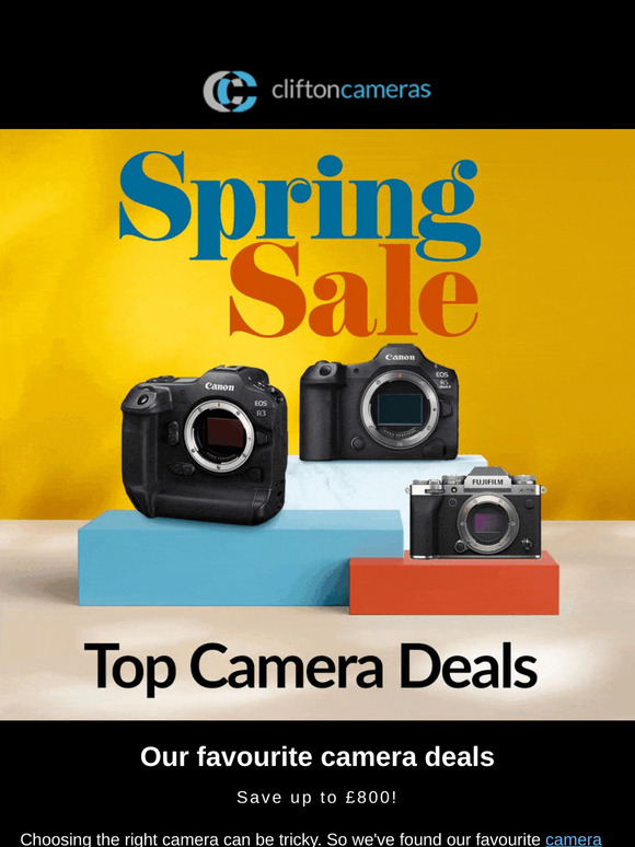 Our top Easter Camera deals 🤝 chosen just for you