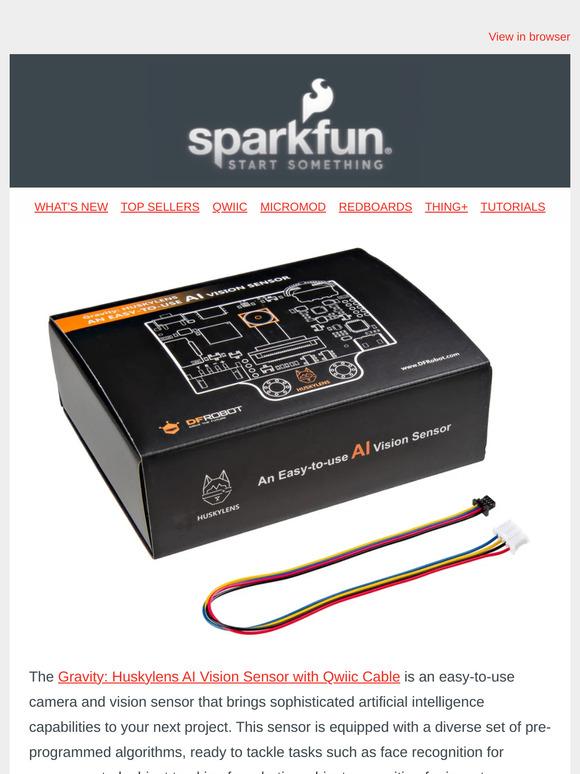 Upgrade Your Projects with New SparkFun Imaging Solutions!