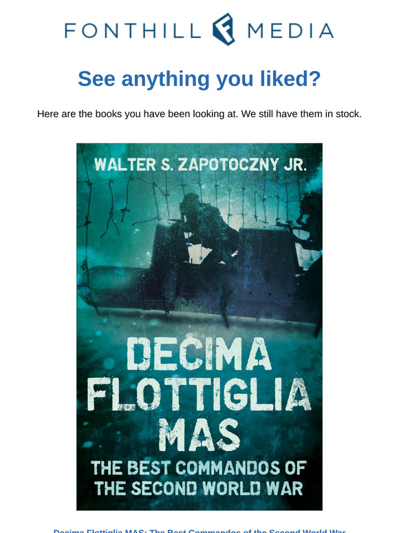 We see you have great taste in books...