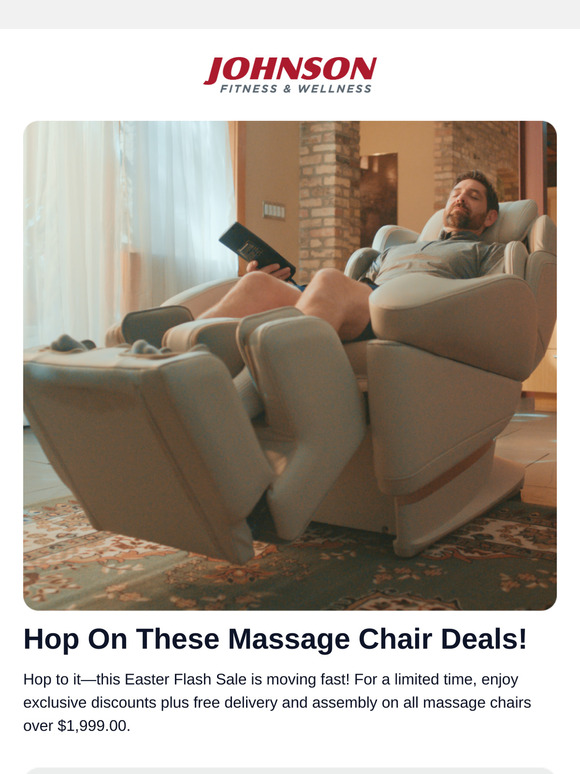 Hop On These Massage Chair Deals!