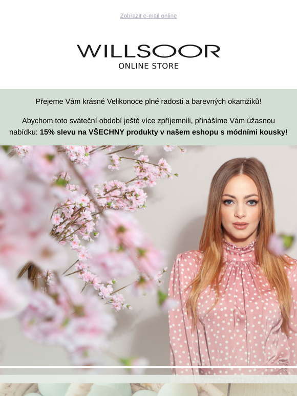 🌸 Velikonoční nadílka: 15% sleva na všechno!