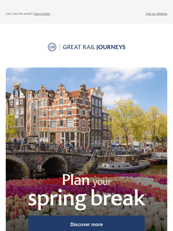 See Europe spring into bloom