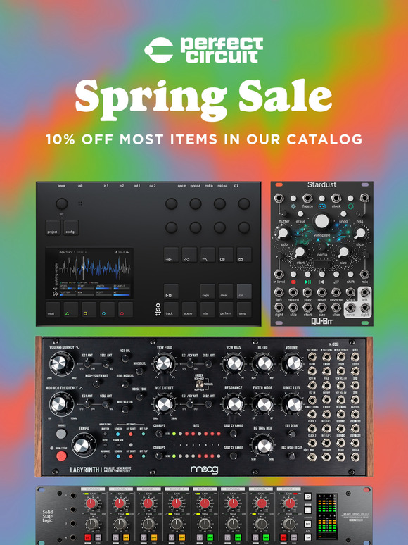 💐 Spring Sale: Save on Synths, Modular Gear, and More