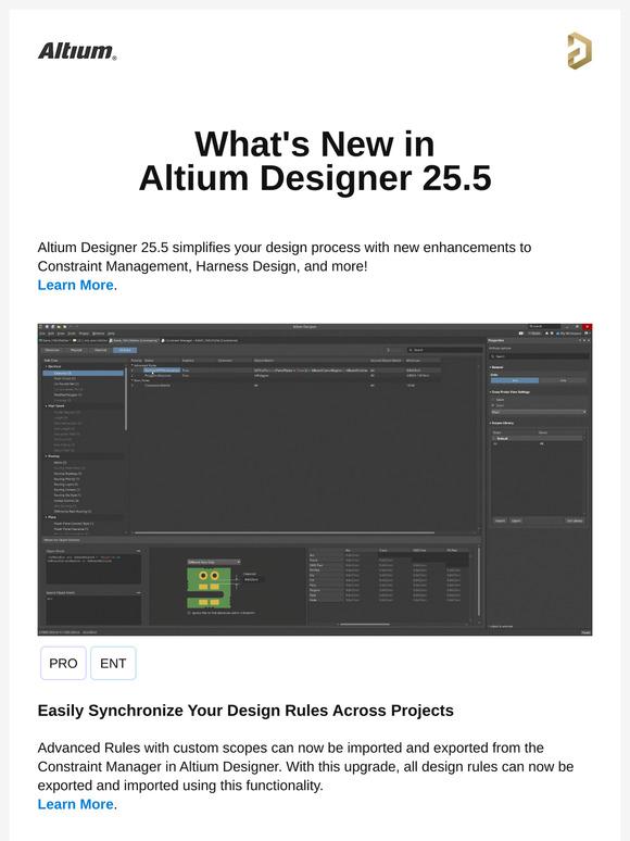 Altium: What’s New in Altium Designer: Easily Synchronize Your Design ...