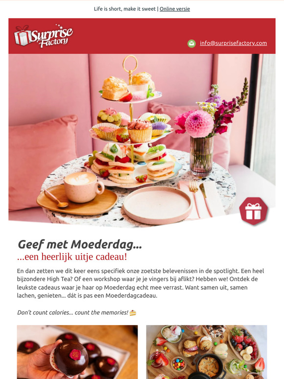 Geef met Moederdag een Uitje cadeau 💝