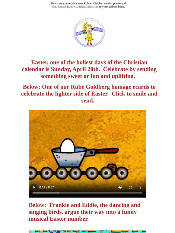 Get ready to send some cards for Easter