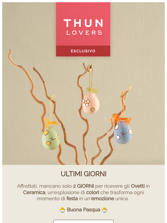 🐣 Ovetti di Pasqua: ULTIMI GIORNI