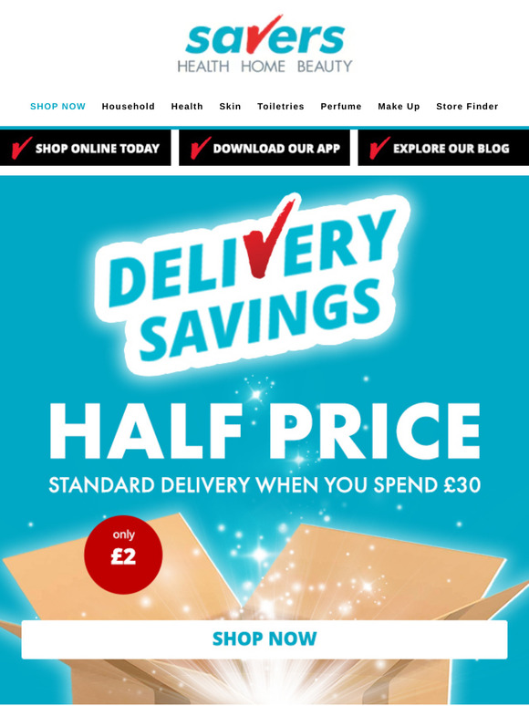 —, HALF PRICE DELIVERY is waiting! 👀
