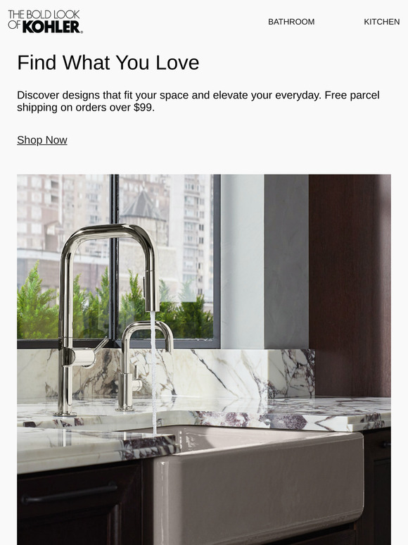Bring Your Personal Style Home with KOHLER