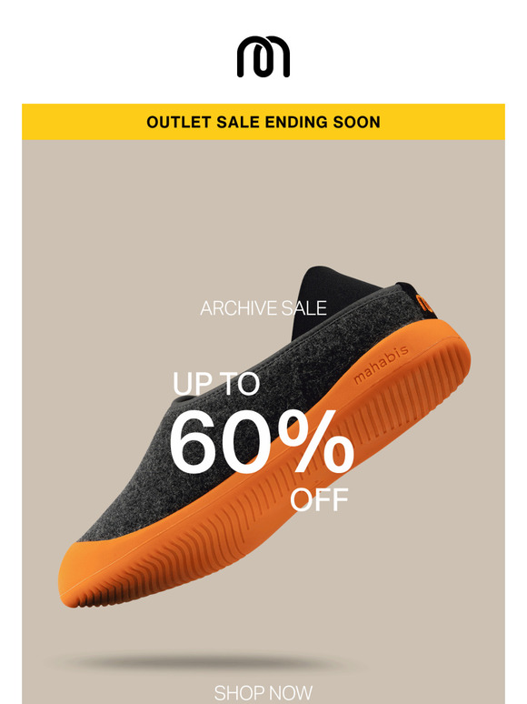 Ending soon - UP TO 60% OFF
