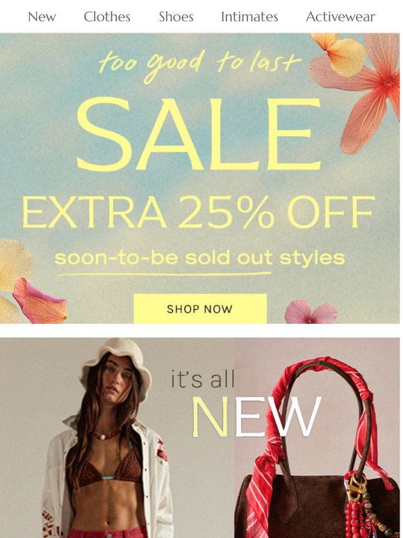 Happening NOW: Sale on Sale 🤩